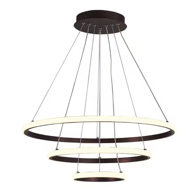Nordic Luxe LED Hanglamp – Verstelbare Design Plafondlamp met Hoge Helderheid