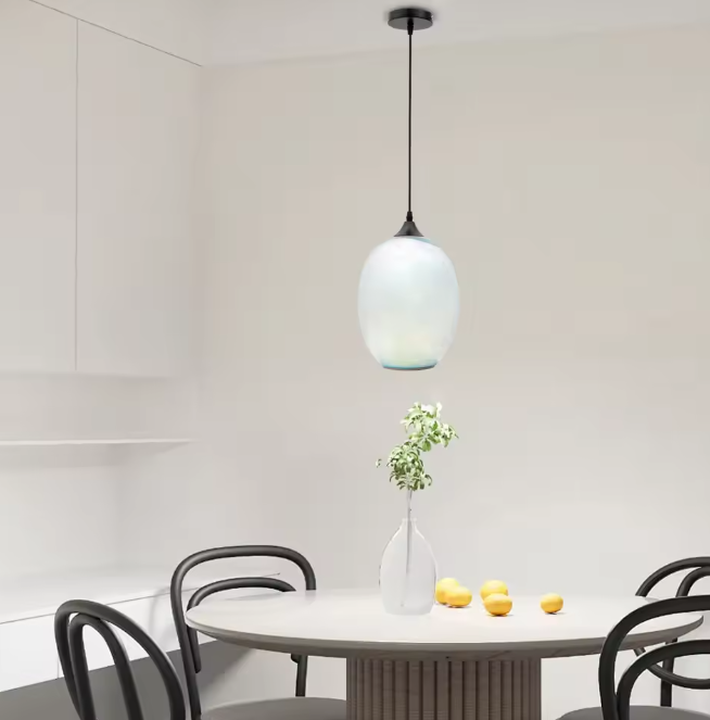 3D Fireworks Hanglamp – Moderne Kleurrijke Glas Plafondlamp