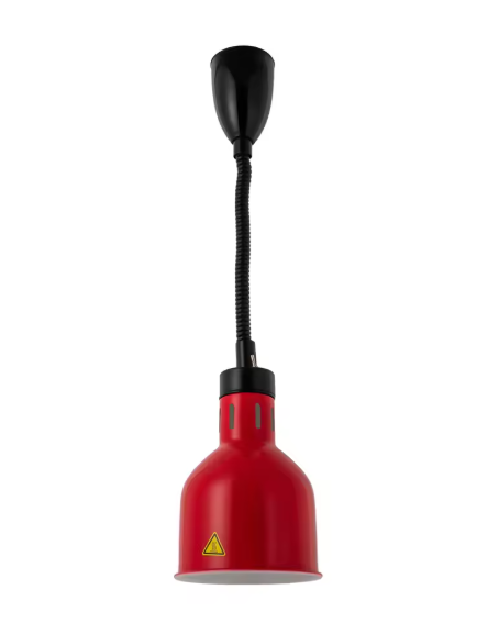 Warmhoudlamp voor Voedsel – In Hoogte Verstelbare Infrarood Hanglamp 250W