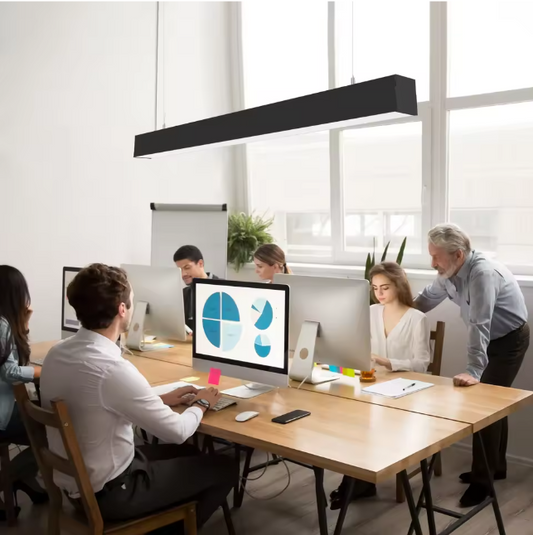 LED Hanglamp 120cm – In Hoogte Verstelbare Design Plafondlamp 30W