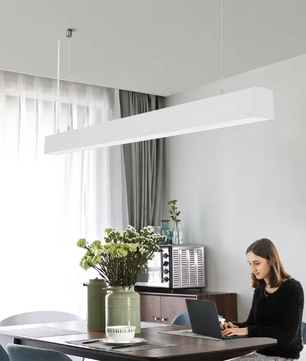 LED Hanglamp 120cm – In Hoogte Verstelbare Design Plafondlamp 30W