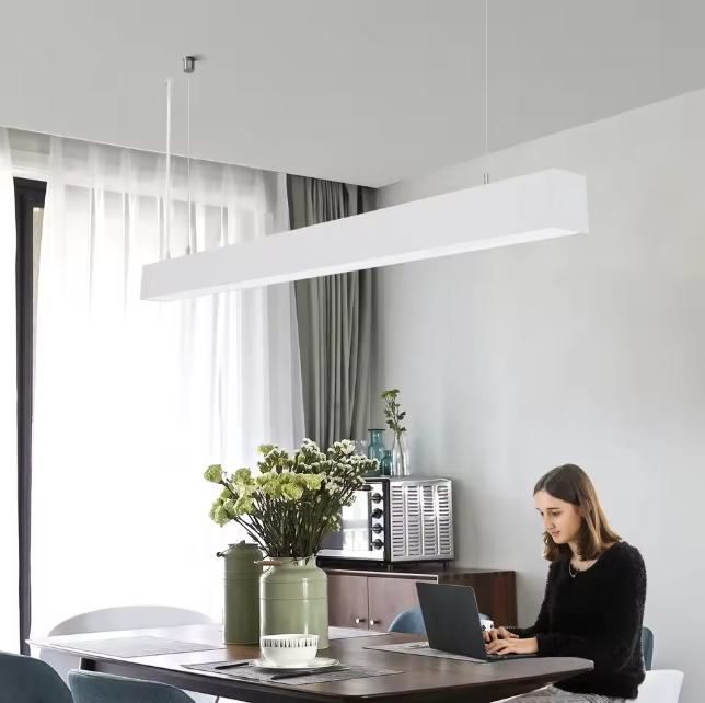 LED Hanglamp 120cm – In Hoogte Verstelbare Design Plafondlamp 30W