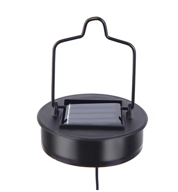 Set van 2 Solar Hanglampen – Unieke Holle Tuinlampen met LED & IP44