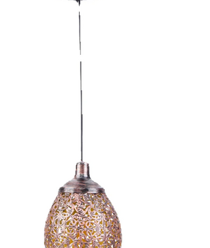 Set van 2 Solar Hanglampen – Unieke Holle Tuinlampen met LED & IP44