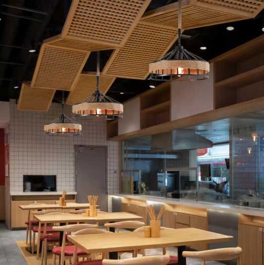 Rustieke Hanglamp – Verstelbaar Henneptouw, Industrieel Design, E27 Fitting