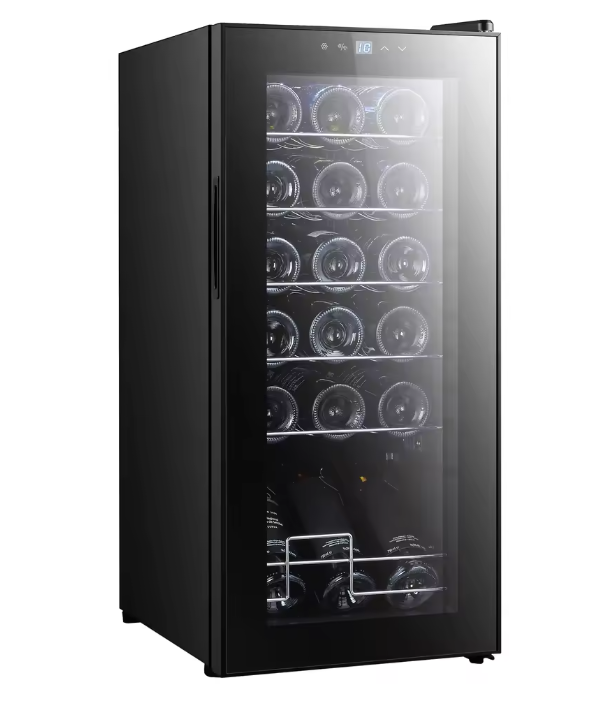 Wijnkoelkast 18 Flessen – 50L, LED Verlichting & Touchscreen