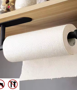 RVS Toiletrolhouder – Zelfklevend & Zonder Boren, Wandmontage