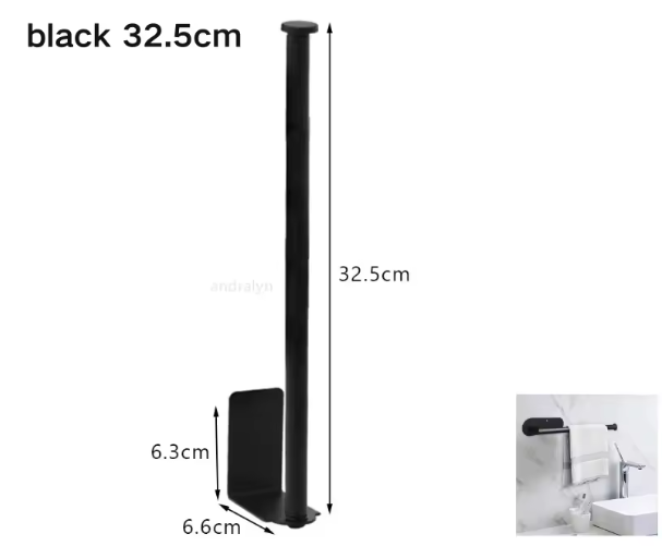 RVS Toiletrolhouder – Zelfklevend & Zonder Boren, Wandmontage