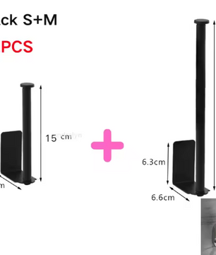 RVS Toiletrolhouder – Zelfklevend & Zonder Boren, Wandmontage