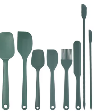 Siliconen Spatelset 6/9-delig – Hittebestendig & Antiaanbak, Keuken Essentials