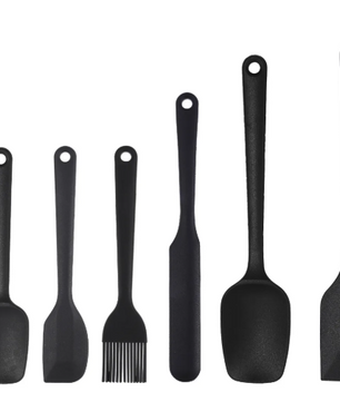 Siliconen Spatelset 6/9-delig – Hittebestendig & Antiaanbak, Keuken Essentials