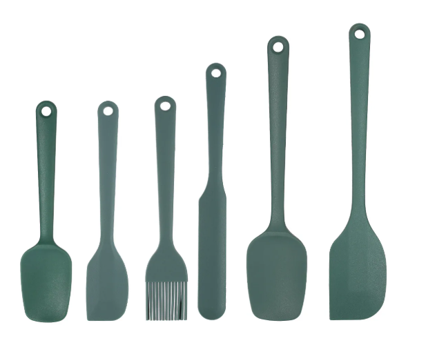 Siliconen Spatelset 6/9-delig – Hittebestendig & Antiaanbak, Keuken Essentials