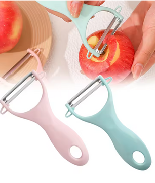 Multifunctionele Groente- en Fruitenschiller – RVS Mes & Ergonomisch Design