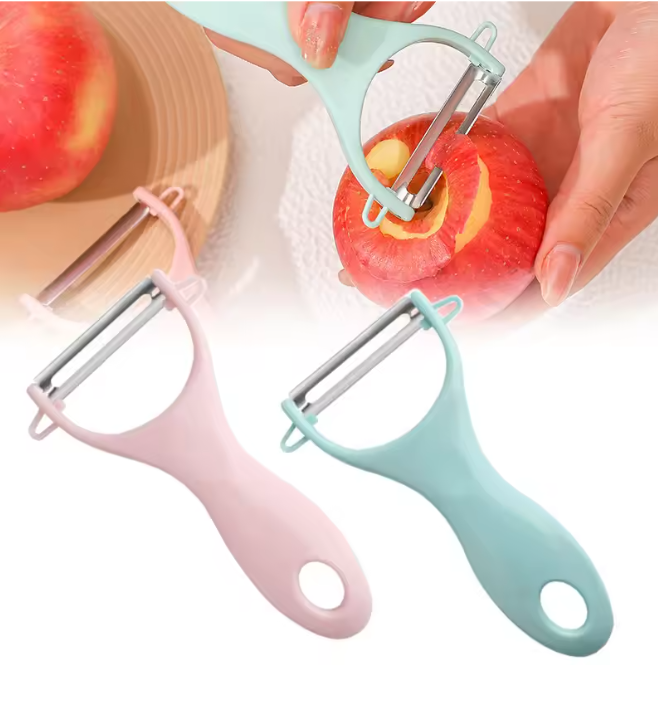 Multifunctionele Groente- en Fruitenschiller – RVS Mes & Ergonomisch Design