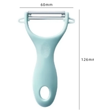 Multifunctionele Groente- en Fruitenschiller – RVS Mes & Ergonomisch Design