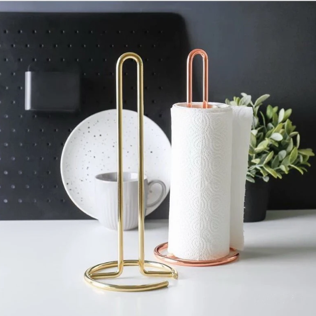 Metalen Keukenrolhouder – Staand Design & Ruimtebesparend