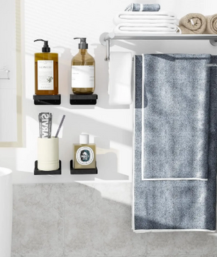 Set van 4 Kleine Wandplanken – Houten Zwevende Planken, Decoratief & Ruimtebesparend