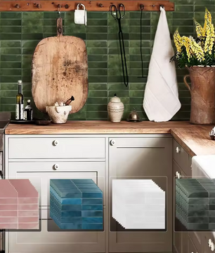 Peel & Stick Keuken Backsplash Tegels – 3D Zelfklevend, Waterdicht & Hittebestendig