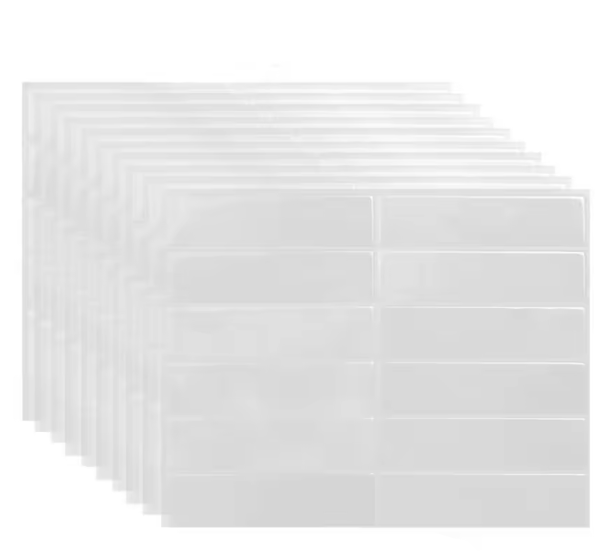 Peel & Stick Keuken Backsplash Tegels – 3D Zelfklevend, Waterdicht & Hittebestendig