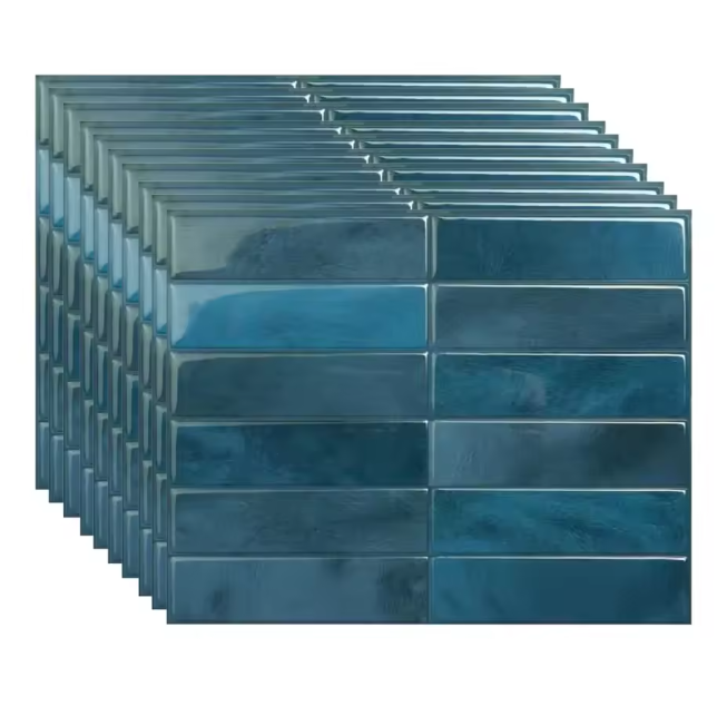 Peel & Stick Keuken Backsplash Tegels – 3D Zelfklevend, Waterdicht & Hittebestendig