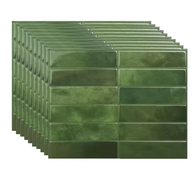 Peel & Stick Keuken Backsplash Tegels – 3D Zelfklevend, Waterdicht & Hittebestendig