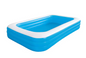 Opblaasbaar Familiezwembad – Groot Rechthoekig PVC Design, Comfortabel & Duurzaam