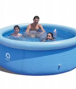 Opblaasbaar Familiezwembad – Rond PVC 300×76 cm, Ruim & Duurzaam
