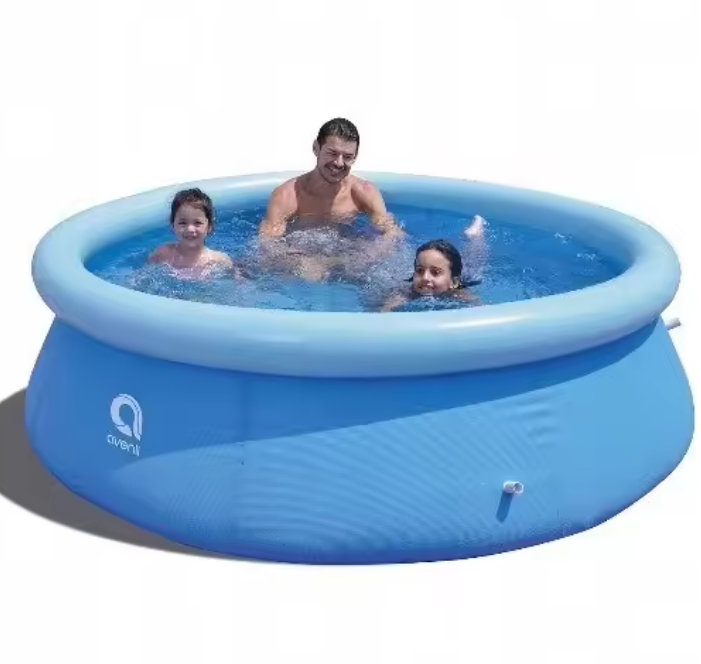 Opblaasbaar Familiezwembad – Rond PVC 300×76 cm, Ruim & Duurzaam