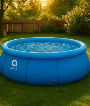 Opblaasbaar Familiezwembad – Rond PVC 300×76 cm, Ruim & Duurzaam