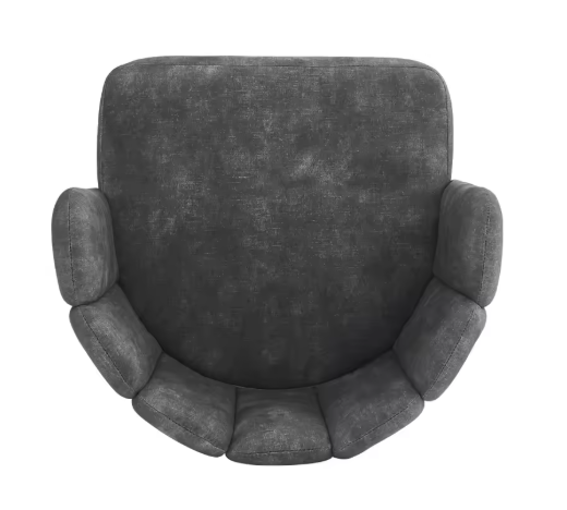 Set van 2 Draaibare Eetkamerstoelen – Fluwelen Zitting & Metalen Frame, Modern en Comfortabel