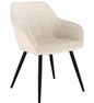 Velvet Eetkamerstoel met Armleuningen – Ergonomisch & Stabiel Design