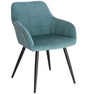 Velvet Eetkamerstoel met Armleuningen – Ergonomisch & Stabiel Design