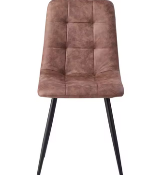 Set van 4 Velvet Eetkamerstoelen – Zachte Zitting & Metalen Poten, Modern en Comfortabel