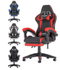 Gamingstoel met Voetsteun – Ergonomisch Ontwerp, Lendensteun & Verstelbare Rugleuning