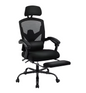 Ergonomische Mesh Gamingstoel met Voetsteun – Verstelbare Rugleuning & Lendensteun