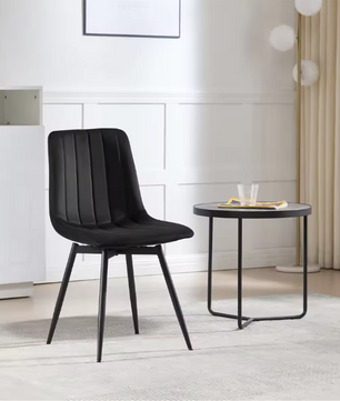 Set van 4 Draaibare Velvet Eetkamerstoelen – 360° Rotatie & Ergonomisch Design