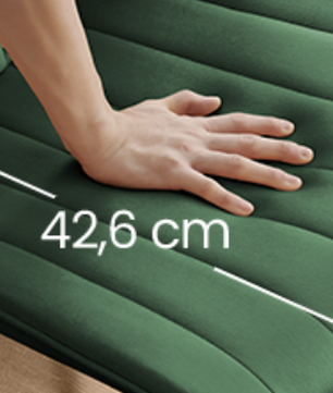 Set van 2 Gestoffeerde Eetkamerstoelen – Fluwelen Bekleding & Metalen Poten, Ergonomisch en Comfortabel