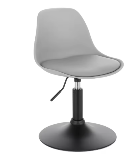 Verstelbare Barkruk – PU-Leder, 360° Draaibaar & Metalen Frame, Comfortabel