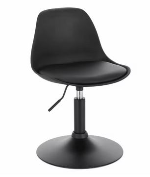 Verstelbare Barkruk – PU-Leder, 360° Draaibaar & Metalen Frame, Comfortabel