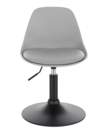 Verstelbare Barkruk – PU-Leder, 360° Draaibaar & Metalen Frame, Comfortabel