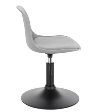 Verstelbare Barkruk – PU-Leder, 360° Draaibaar & Metalen Frame, Comfortabel