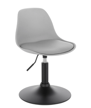 Verstelbare Barkruk – PU-Leder, 360° Draaibaar & Metalen Frame, Comfortabel