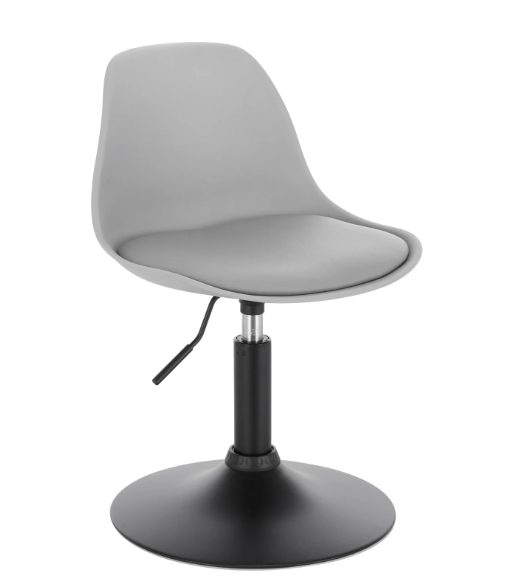 Verstelbare Barkruk – PU-Leder, 360° Draaibaar & Metalen Frame, Comfortabel