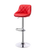 Verstelbare Barkruk – Kunstleer/Velvet, 360° Draaibaar & Metalen Frame, Modern en Comfortabel