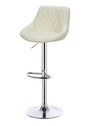 Verstelbare Barkruk – Kunstleer/Velvet, 360° Draaibaar & Metalen Frame, Modern en Comfortabel