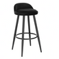 Barkruk met Fluwelen Zitting – Hoog, Comfortabel & Metalen Frame