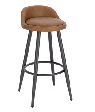 Barkruk met Fluwelen Zitting – Hoog, Comfortabel & Metalen Frame