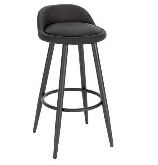 Barkruk met Fluwelen Zitting – Hoog, Comfortabel & Metalen Frame