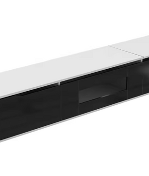 Hoogglans TV-meubel met LED Verlichting – Modern & Ruim Opbergvak
