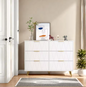 Ladekast met 6 of 4 Lades – Moderne Houten Dressoir met Metalen Poten